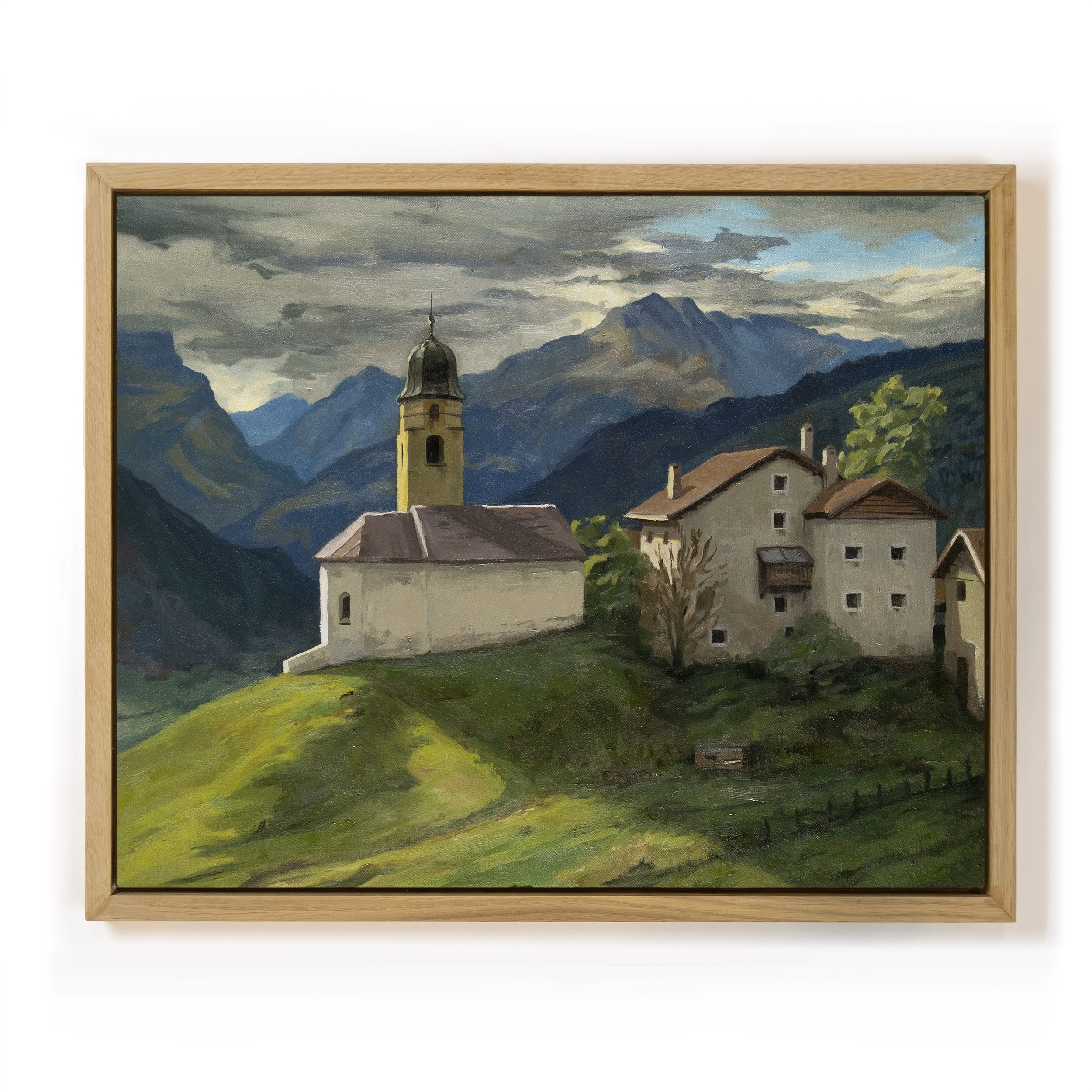 Lanschaftmalerei Luzern Plein Air Illustrator Künstler Lukas Hefti Maler