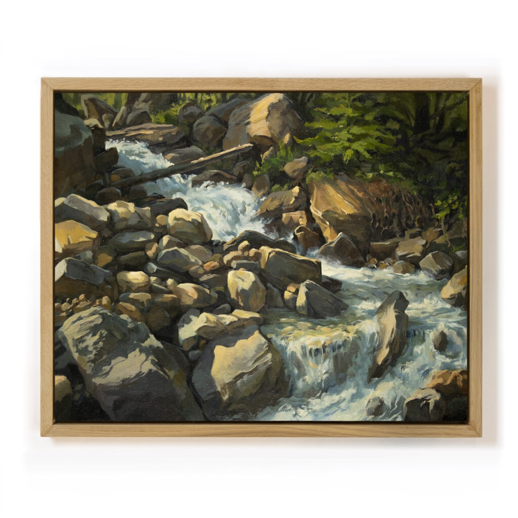 Lanschaftmalerei Luzern Plein Air Illustrator Künstler Lukas Hefti Maler Alpenmalerei Berge