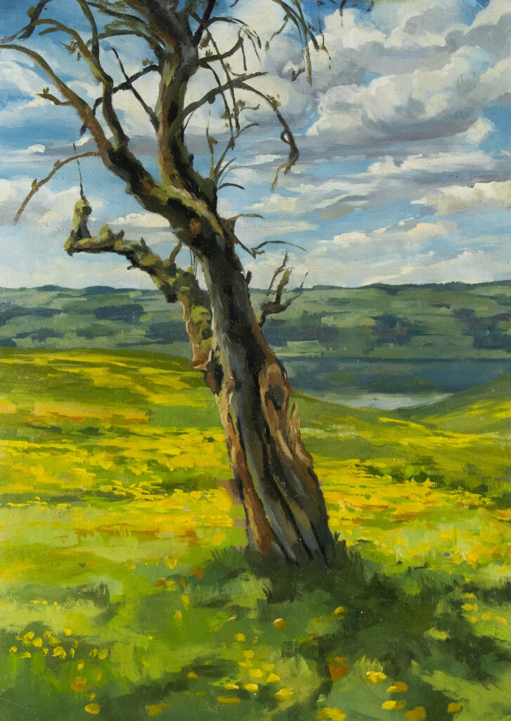 Lanschaftmalerei Luzern Plein Air Illustrator Künstler Lukas Hefti Maler