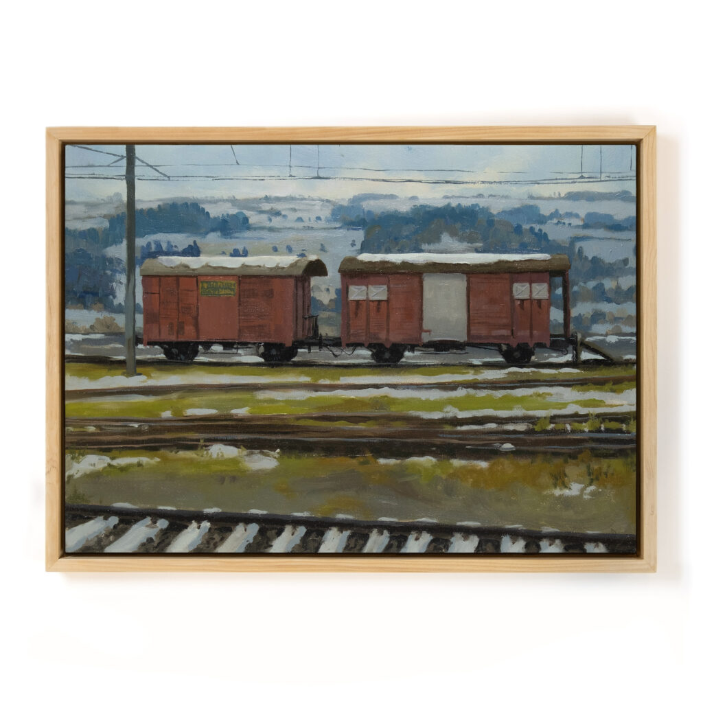 Lanschaftmalerei Luzern Plein Air Illustrator Künstler Lukas Hefti Maler