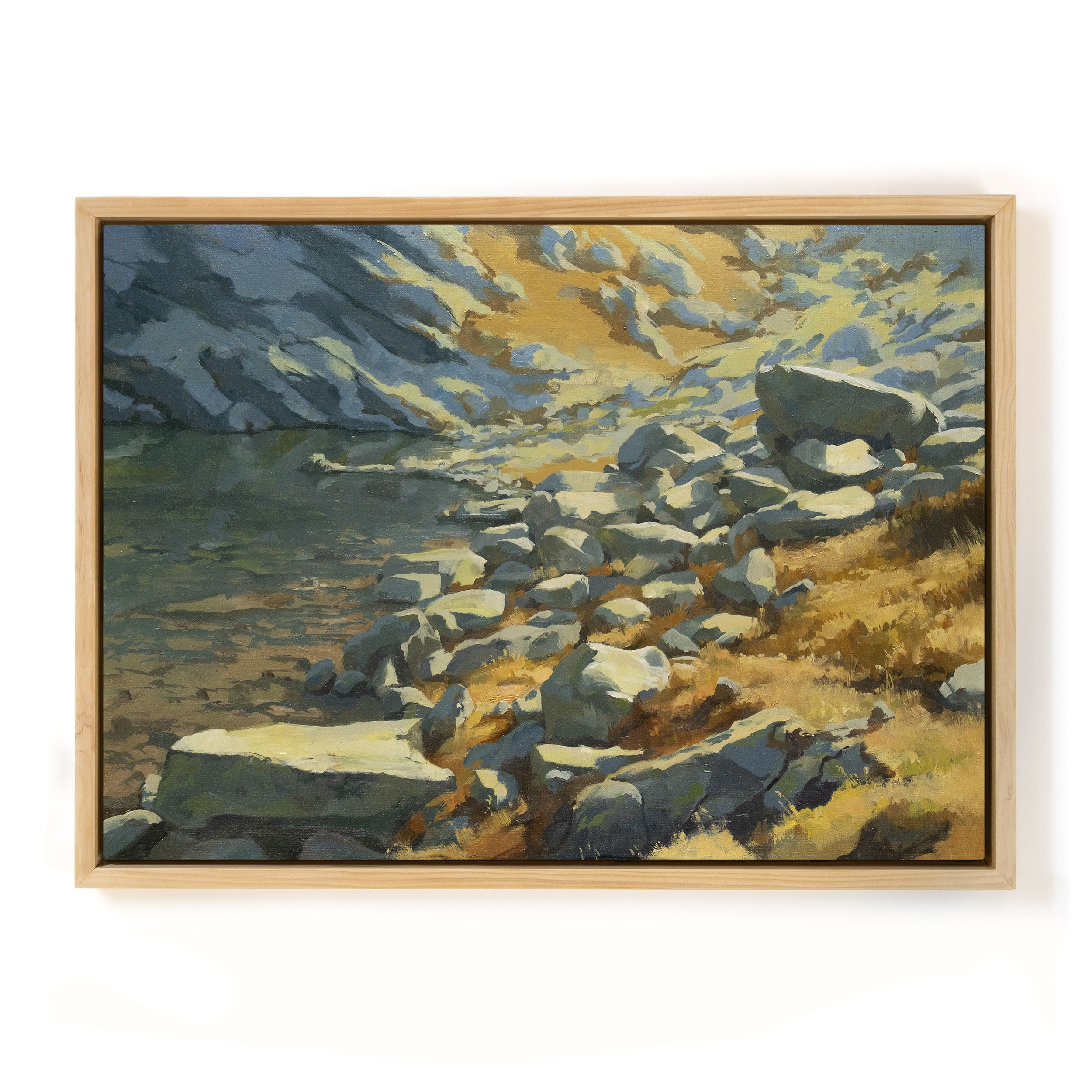 Lanschaftmalerei Luzern Plein Air Illustrator Künstler Lukas Hefti Maler Alpenmalerei Berge