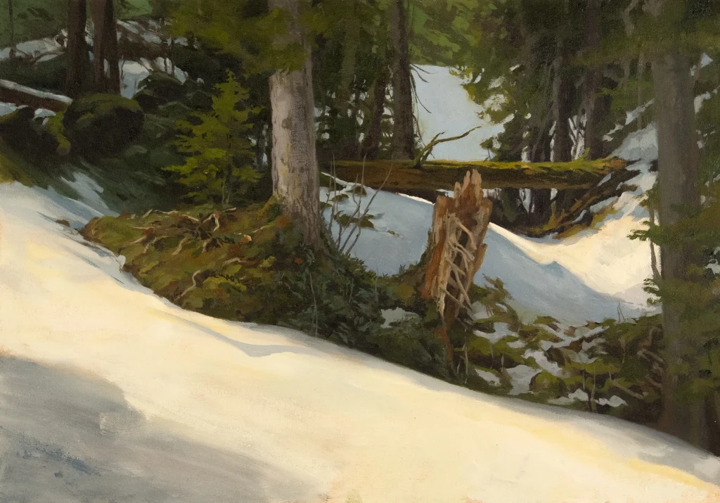 Lanschaftmalerei Luzern Plein Air Illustrator Künstler Lukas Hefti Maler