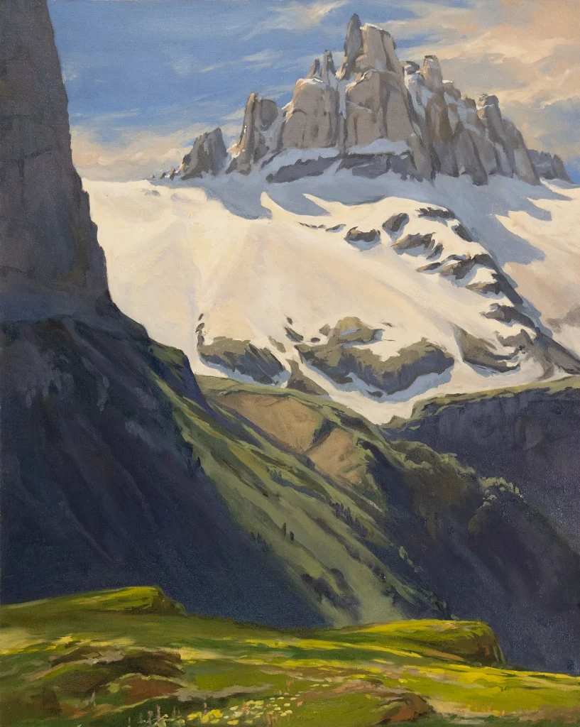 Lanschaftmalerei Luzern Plein Air Illustrator Künstler Lukas Hefti Maler